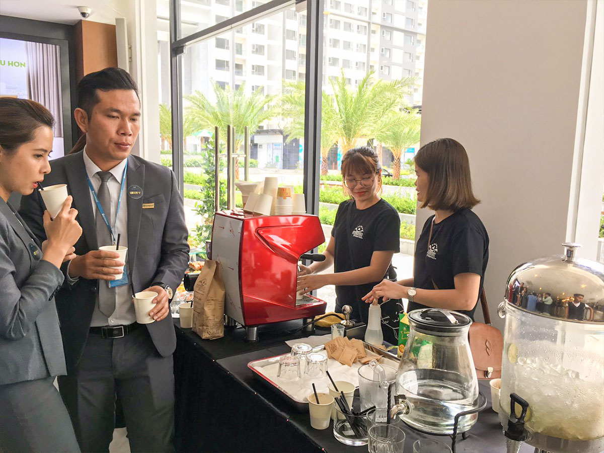 Organic Coffee và Sự Kiện Mở Bán Chung Cư Cao Cấp New City Quận 2