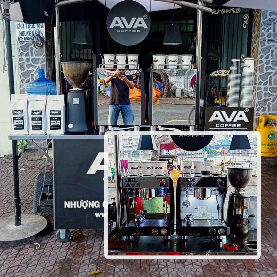 Cung Cấp Máy Pha Cà Phê CRM-31A cho AVA COFFEE