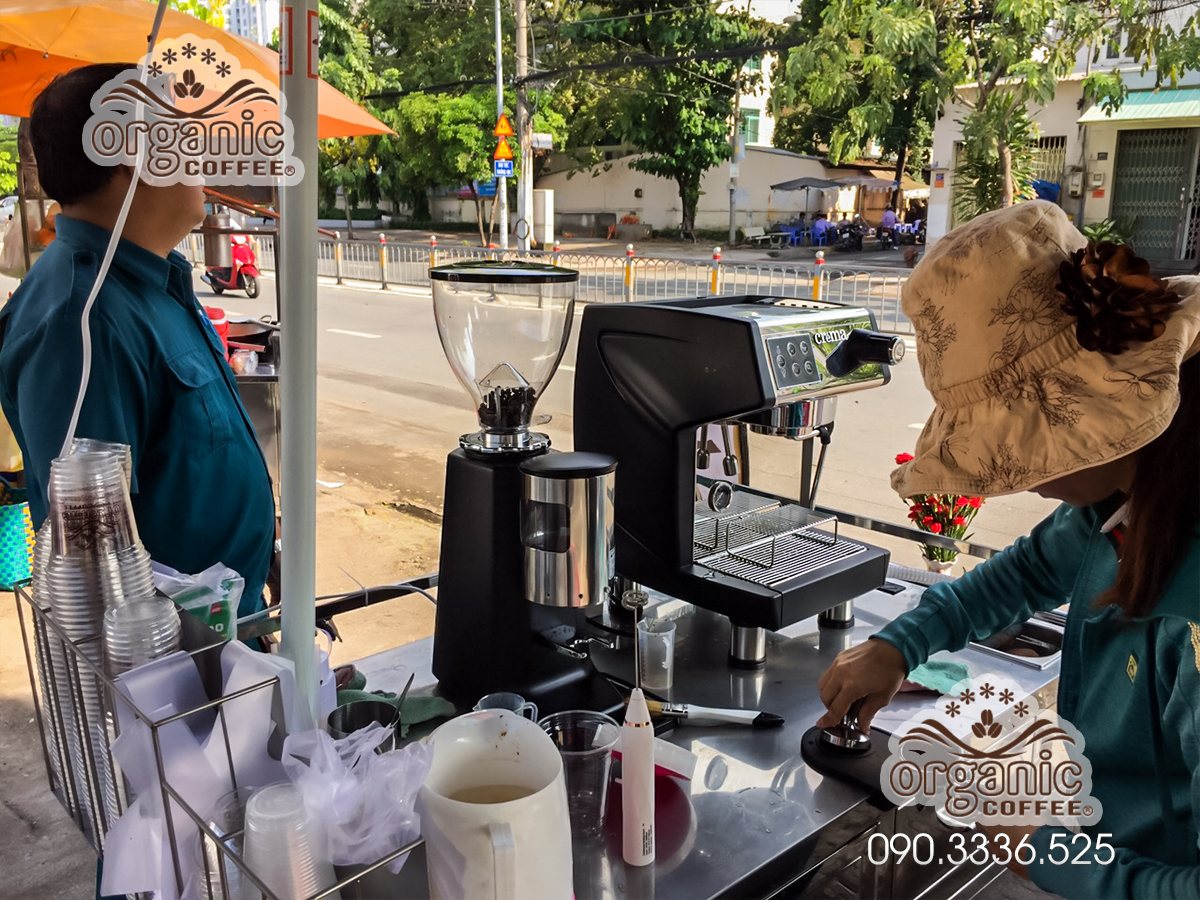 3 dòng máy pha cà phê dành cho xe cafe take away được ưa thích tại Organic Coffee