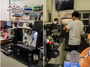 Trà Sữa HaoCha lựa chọn máy pha cà phê Crema 3200B